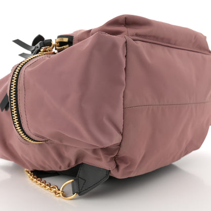 Burberry Nylon Medium Rucksack Backpack Mauve Pink 9 of 10