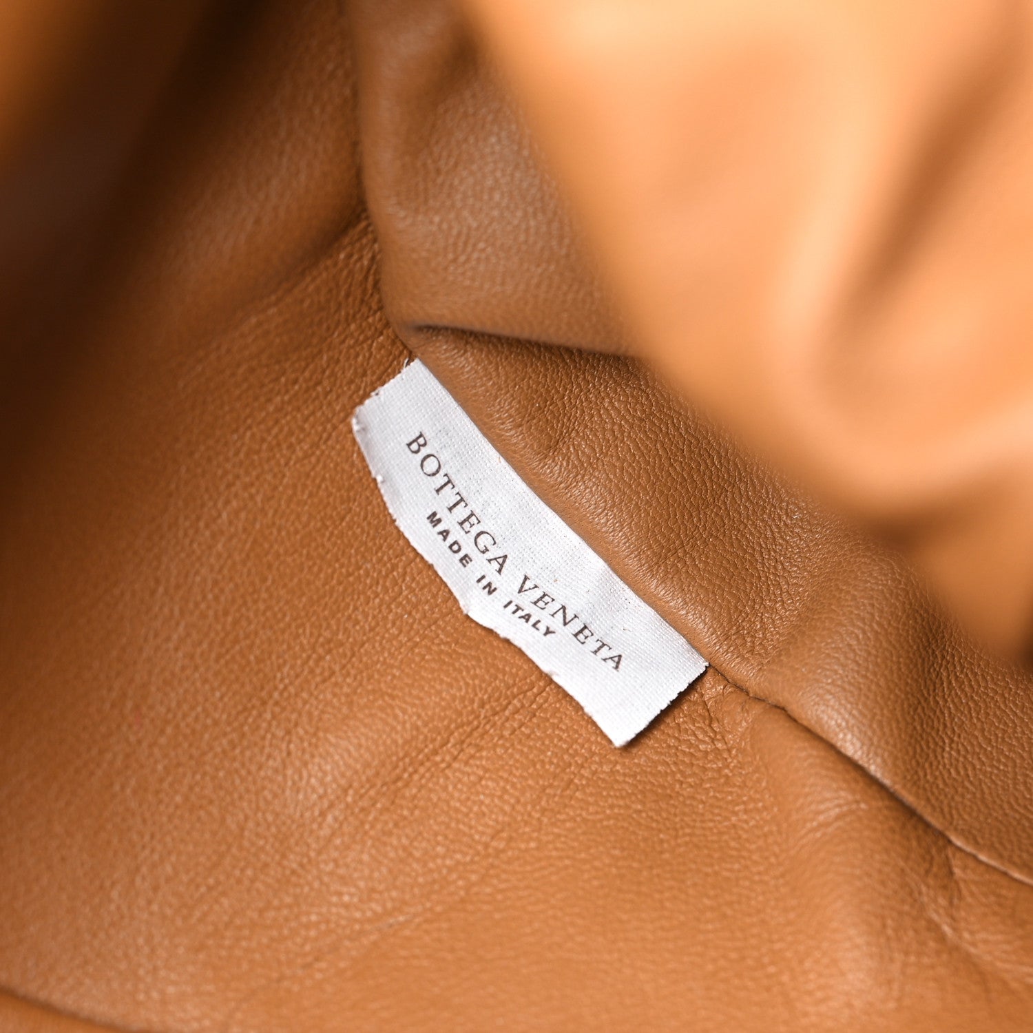 Bottega Veneta Nappa Maxi Intrecciato The Pouch Oversized Clutch  Caramel 7 of 11