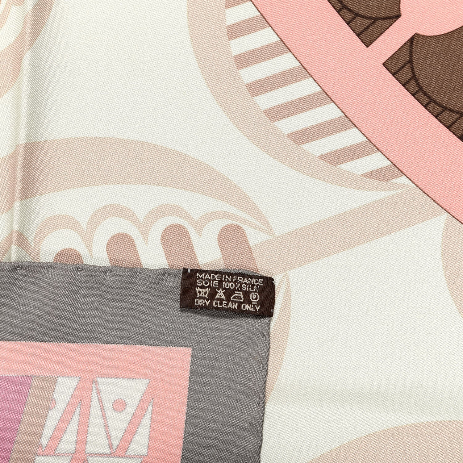 Hermes Silk Geometrie Cretoise Scarf 90 3 of 4