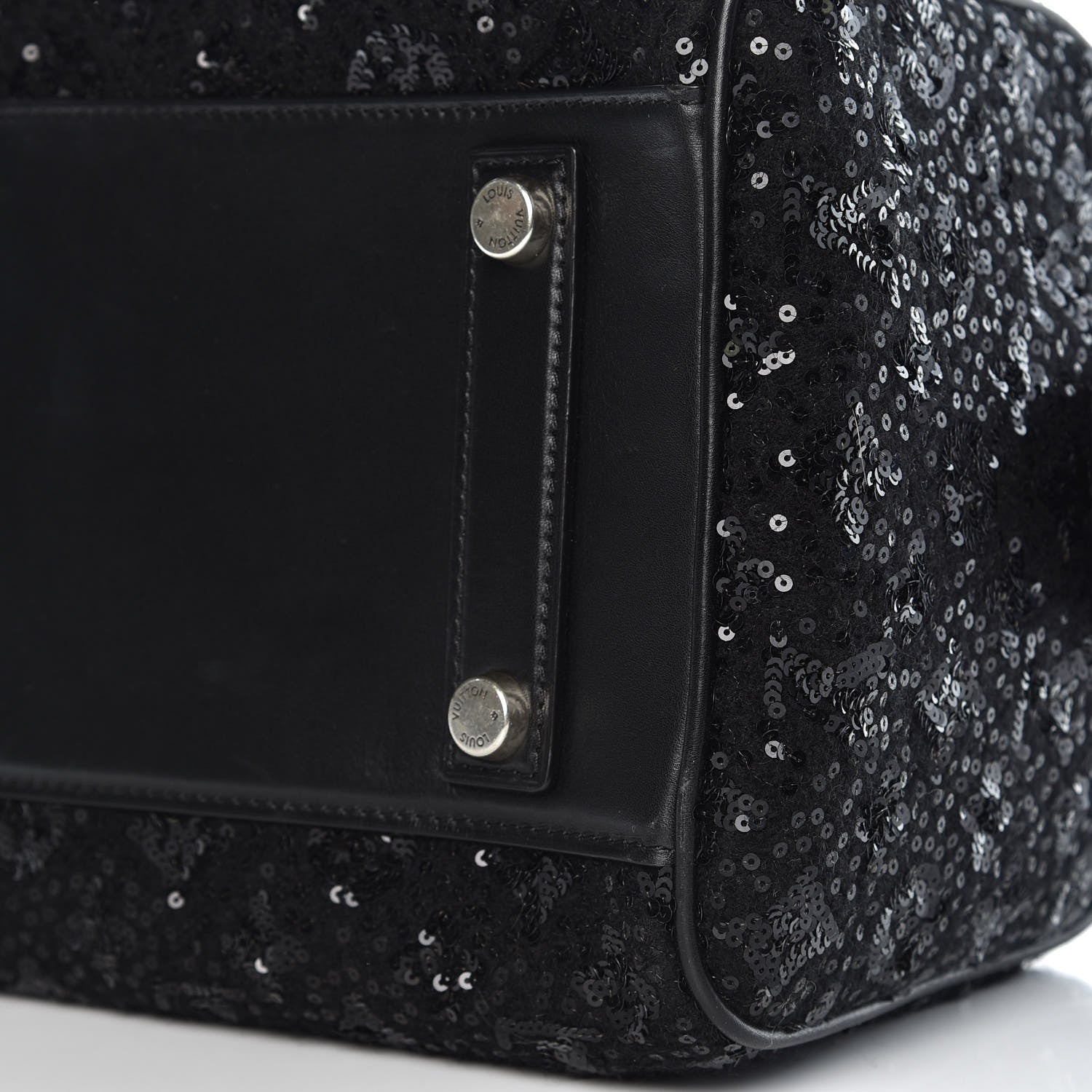 Louis Vuitton Sequin Monogram Sunshine Express Speedy Black 9 of 13