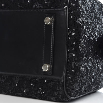 Louis Vuitton Sequin Monogram Sunshine Express Speedy Black 9 of 13