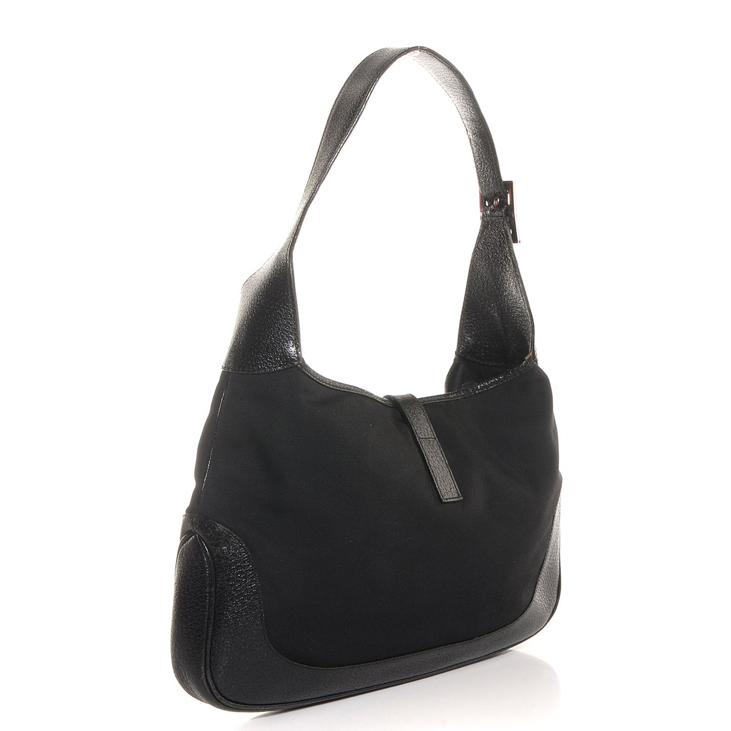 Canvas Small Jackie O Hobo Black