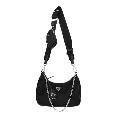 Prada Nylon Re-Edition 2005 Shoulder Bag Black 1 of 11