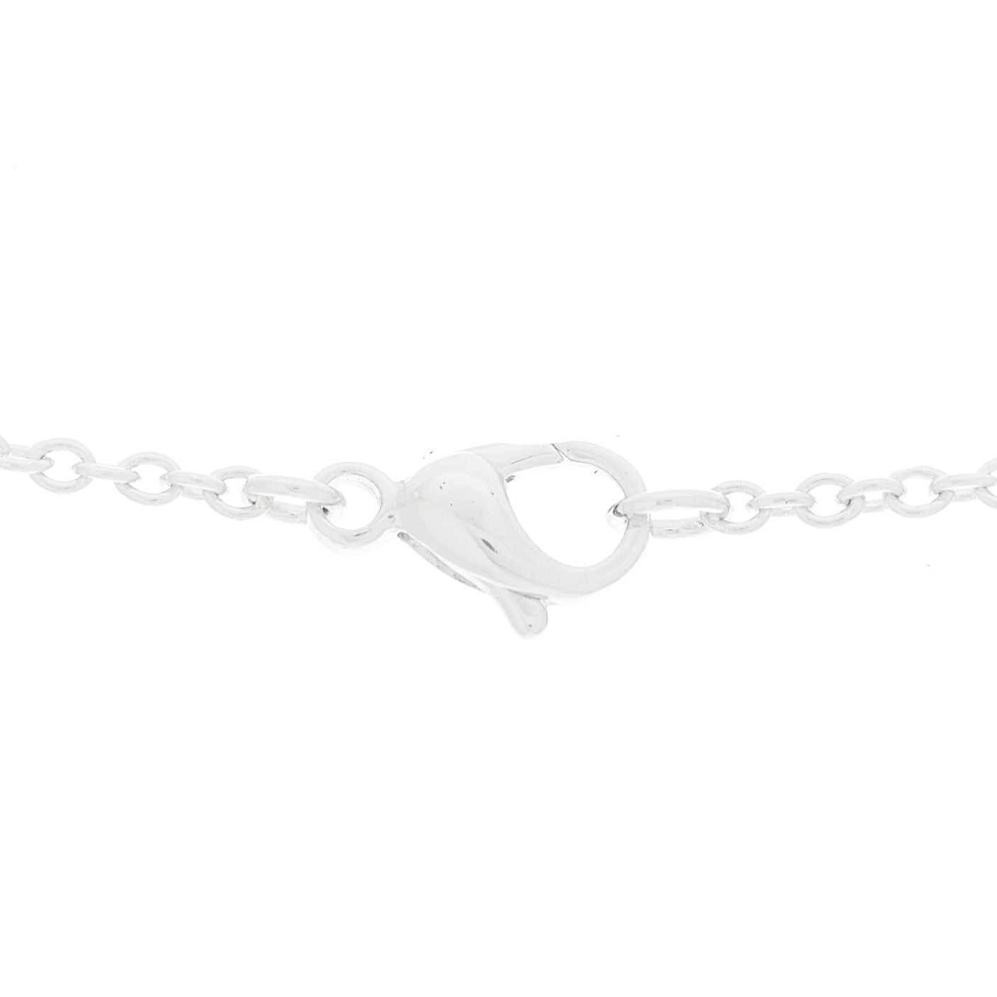 Chanel 18K White Gold Diamond Coco Crush Necklace 5 of 7