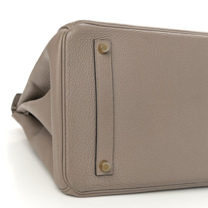 Hermes Togo Birkin 35 Gris Tourterelle 9 of 16