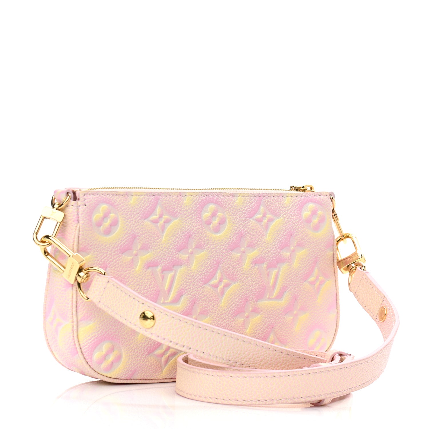 Louis Vuitton Empreinte Monogram Summer Stardust Pochette Accessories Pink 4 of 9