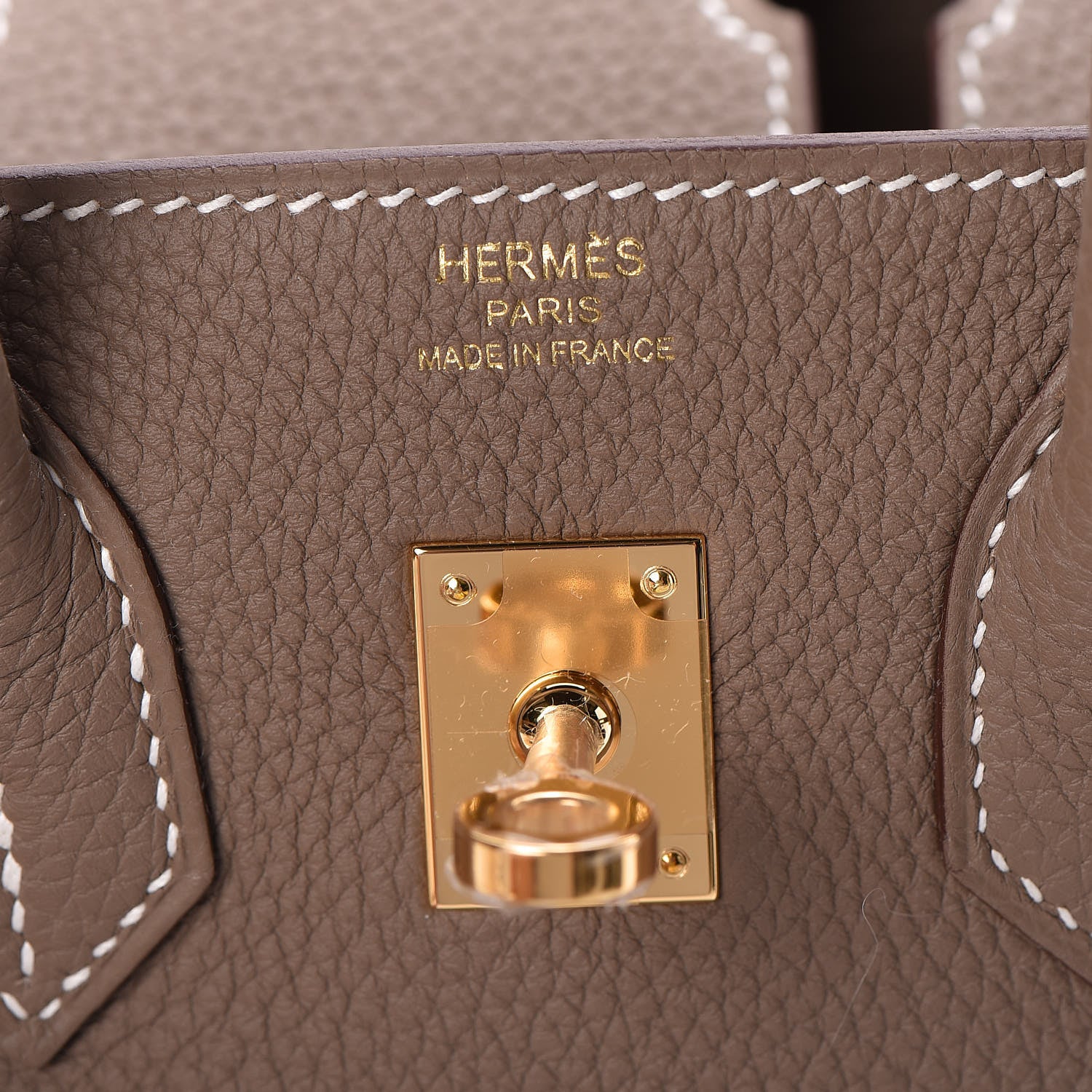 Hermes Togo Birkin 25 Etoupe 19 of 31