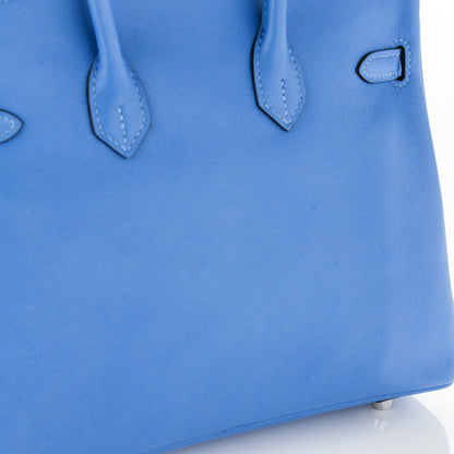 Hermes Swift Birkin 25 Bleu Paradis 26 of 26