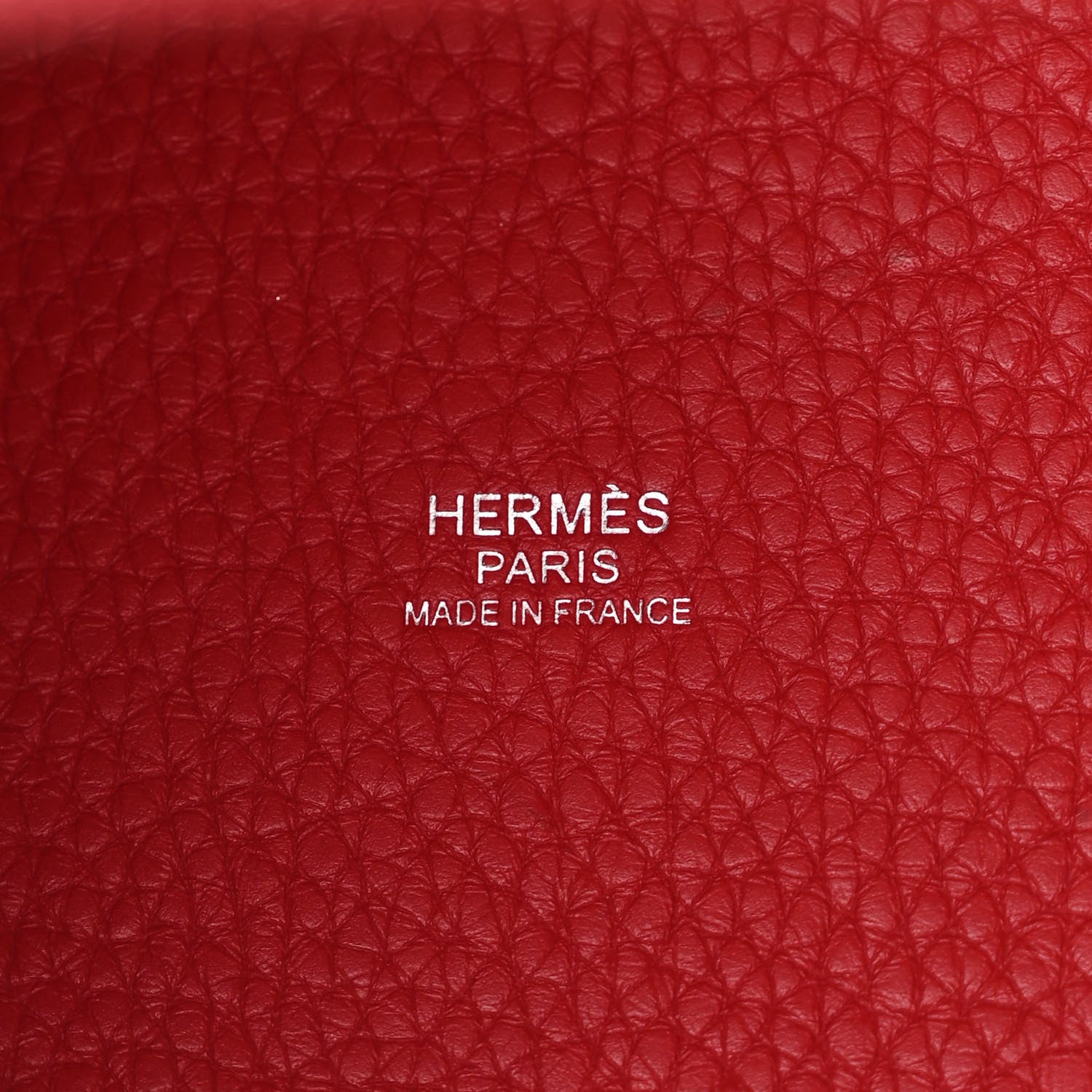 Hermes Taurillon Clemence Picotin Lock 18 PM Rouge Casaque 6 of 14