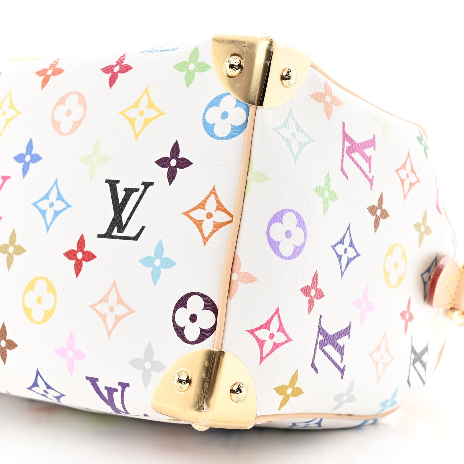 Louis Vuitton LV X TM Monogram Multicolor Speedy Bandouliere 25 White 9 of 9