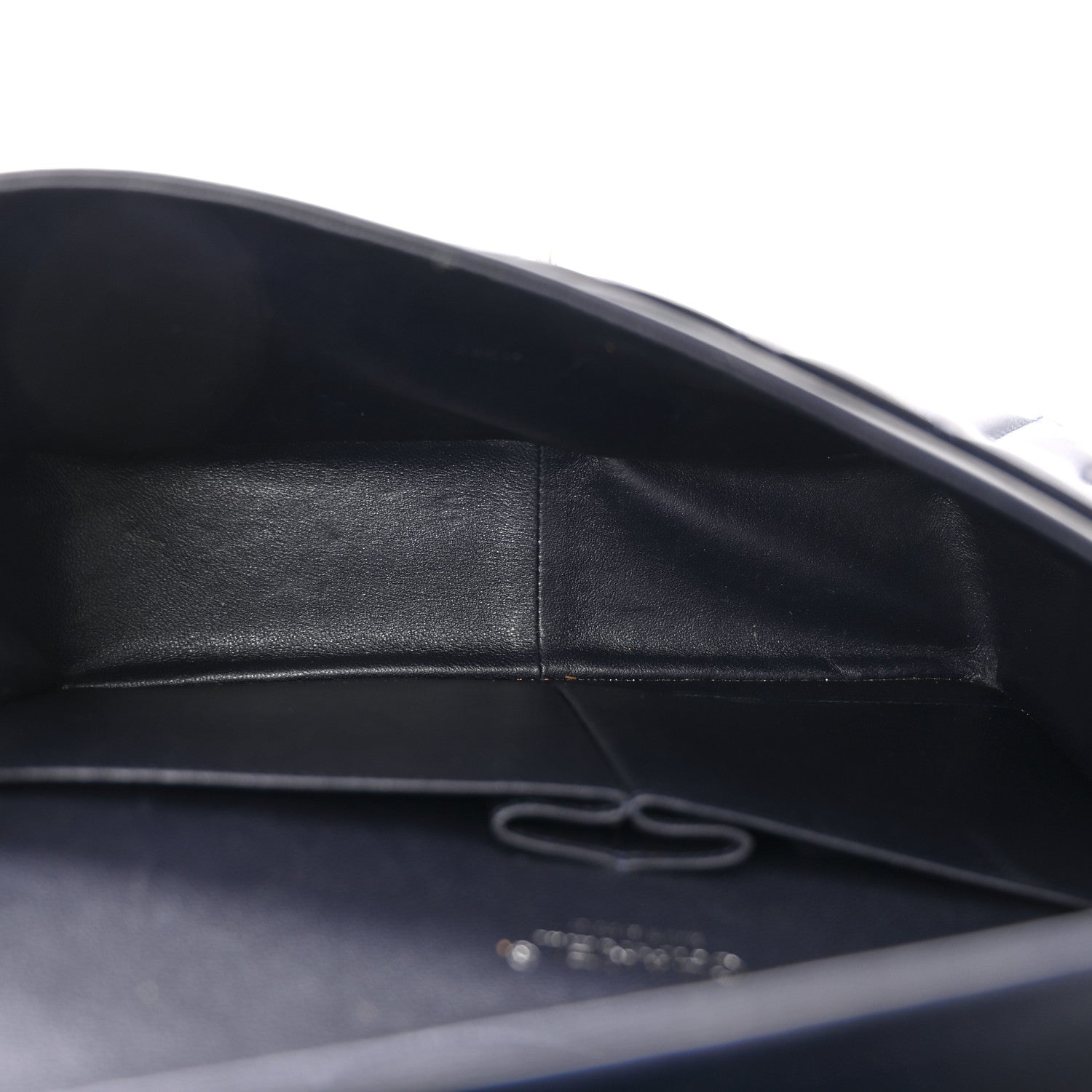 Chanel Lambskin Quilted Jumbo Double Flap Navy 5 of 10