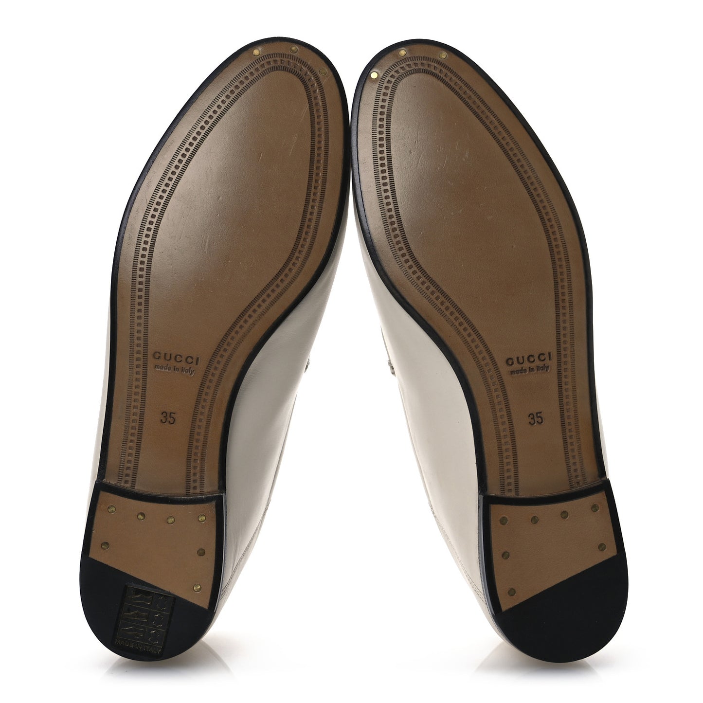 Lambskin Womens Brixton Horsebit Loafers 35 Mystic White