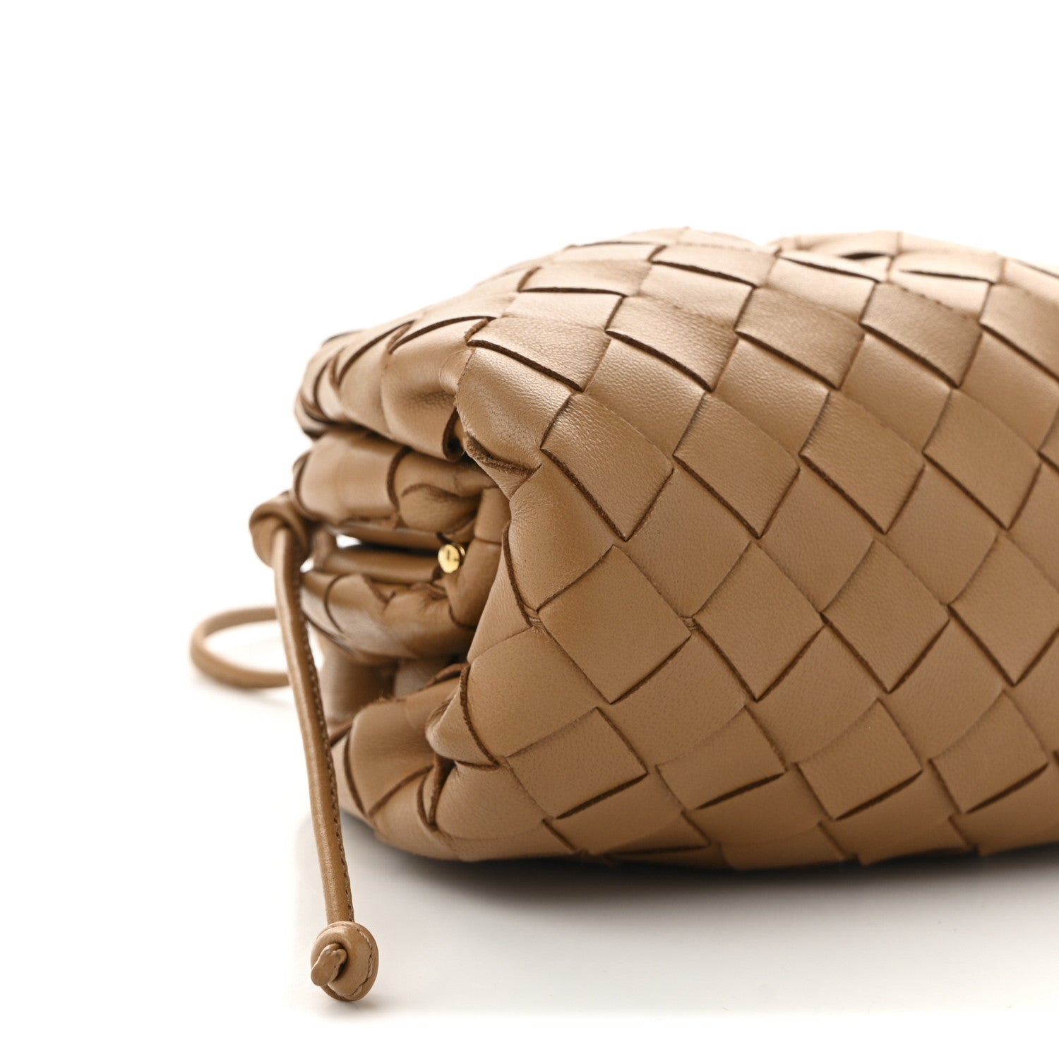 Bottega Veneta Nappa Intrecciato The Mini Pouch Carmel 9 of 10