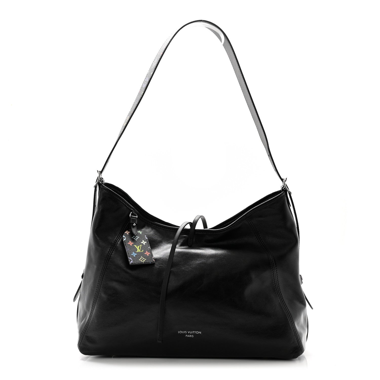 Louis Vuitton LV X TM Lambskin CarryAll Vibe MM Black 1 of 10