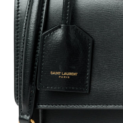 Saint Laurent Calfskin Medium Monogram Sunset Black 9 of 12