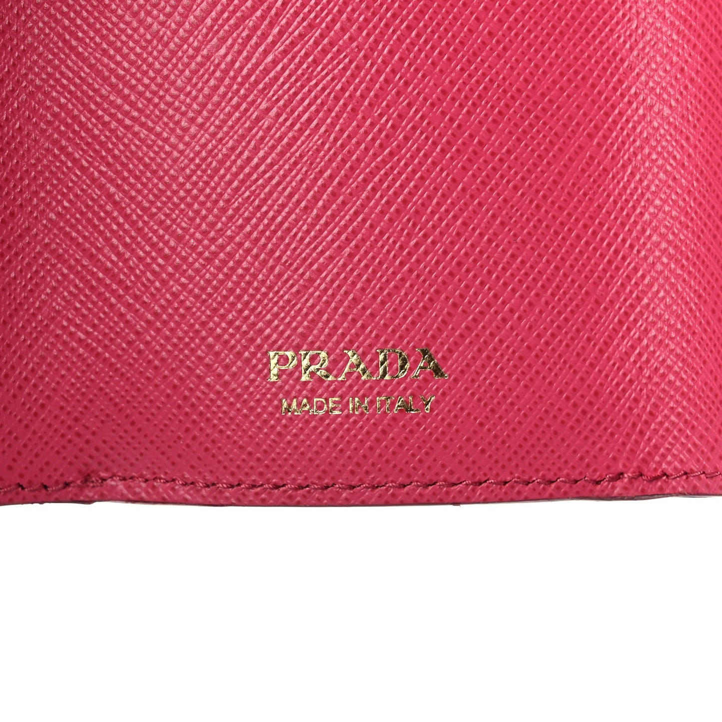 Saffiano Metal Small Tri-Fold Wallet Peonia