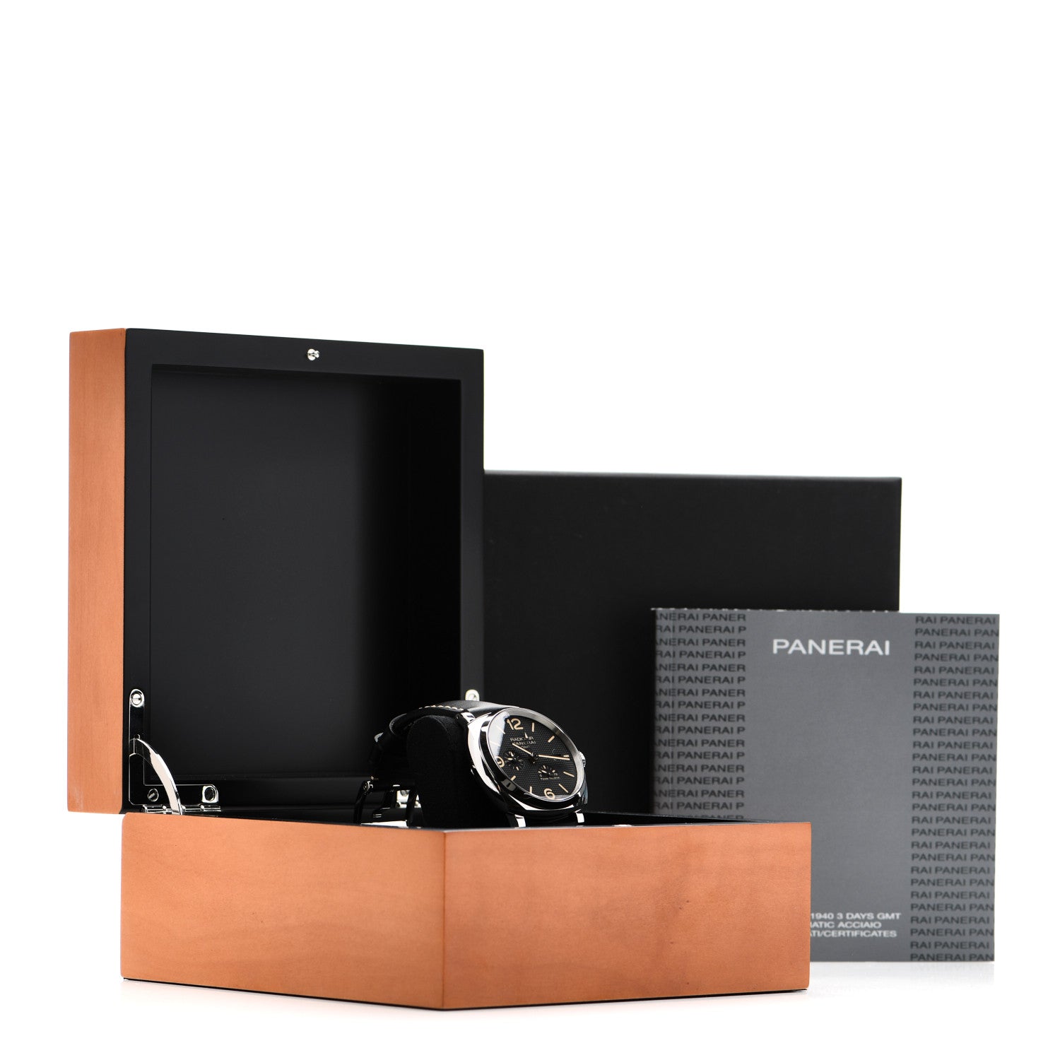 Panerai Stainless Steel Calfskin 45mm Radiomir 1940 3 Days Automatic Watch Black PAM00628 5 of 5
