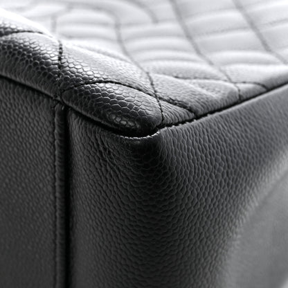 Chanel Caviar Quilted Grand Shopping Tote GST Black 12 of 13