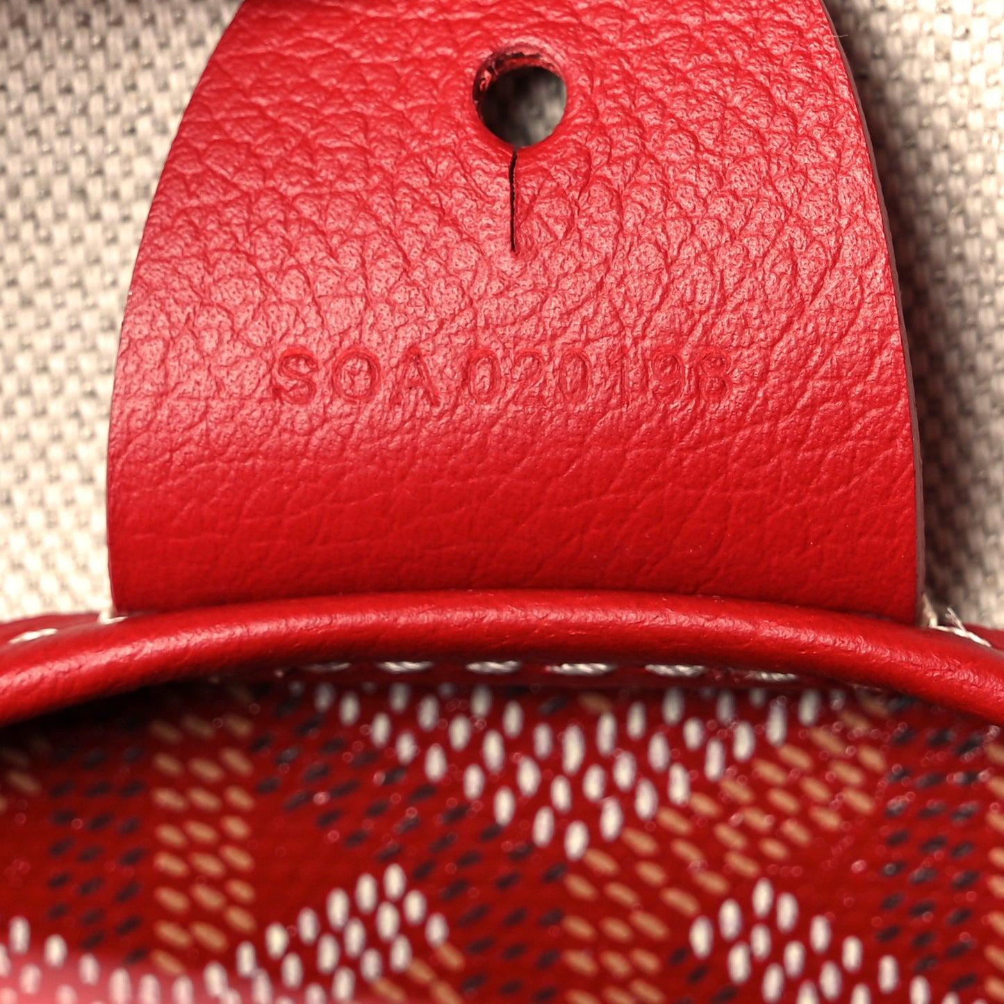 Goyardine Artois PM Red