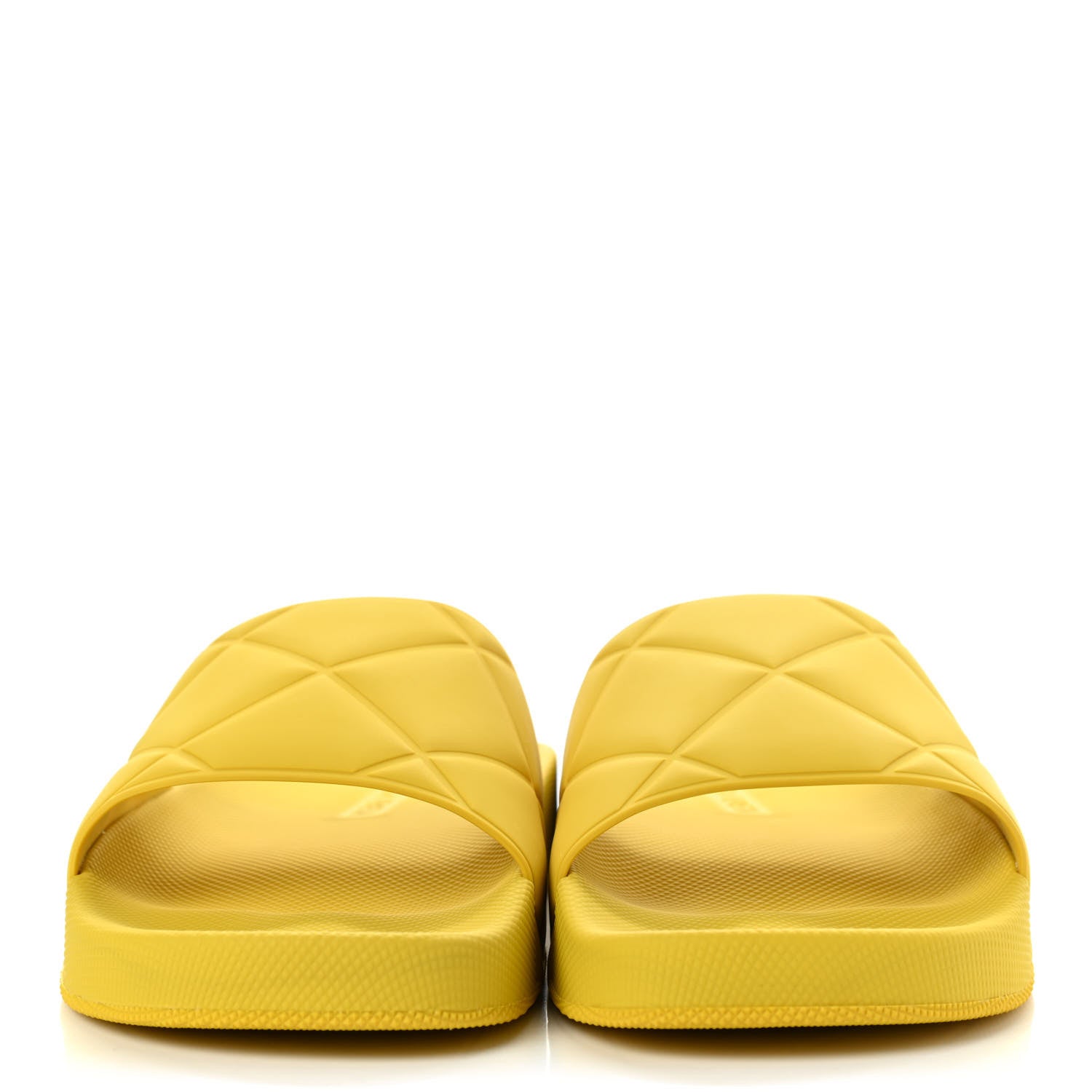 Bottega Veneta Rubber The Slider Sandals 38 Buttercup 2 of 7