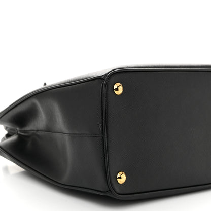 Prada Saffiano Lux Medium Tote Black 9 of 10