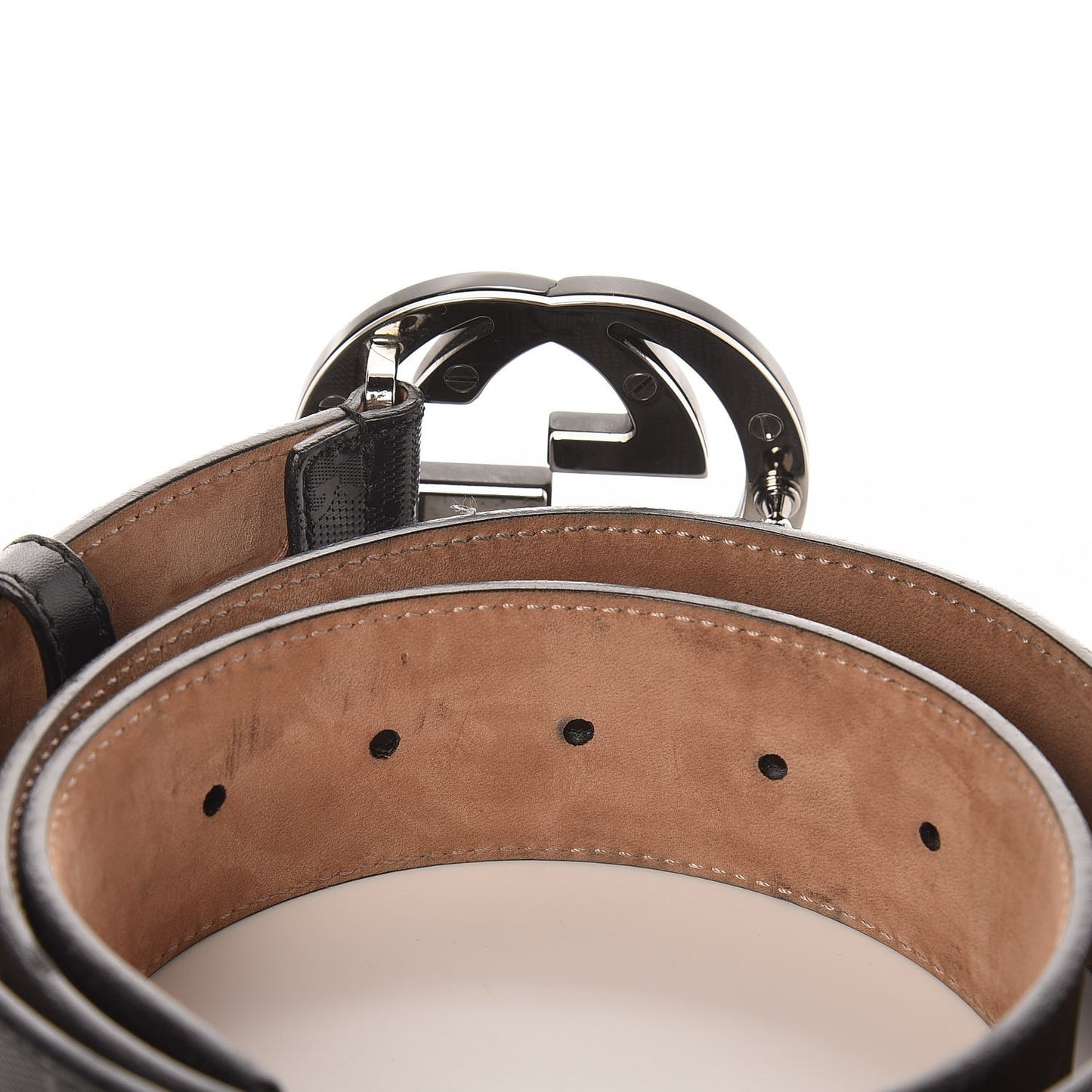 Imprime Monogram Interlocking G Belt 85 34 Black