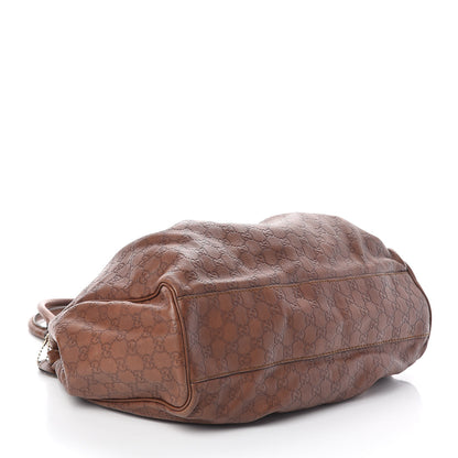 Gucci Guccissima Large Sukey Tote Brown 4 of 10