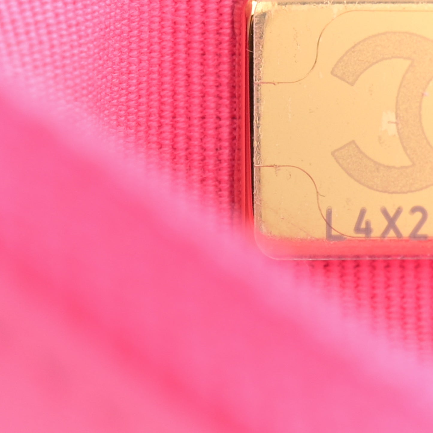 Lambskin Quilted Chanel 19 Wallet On Chain WOC Dark Pink