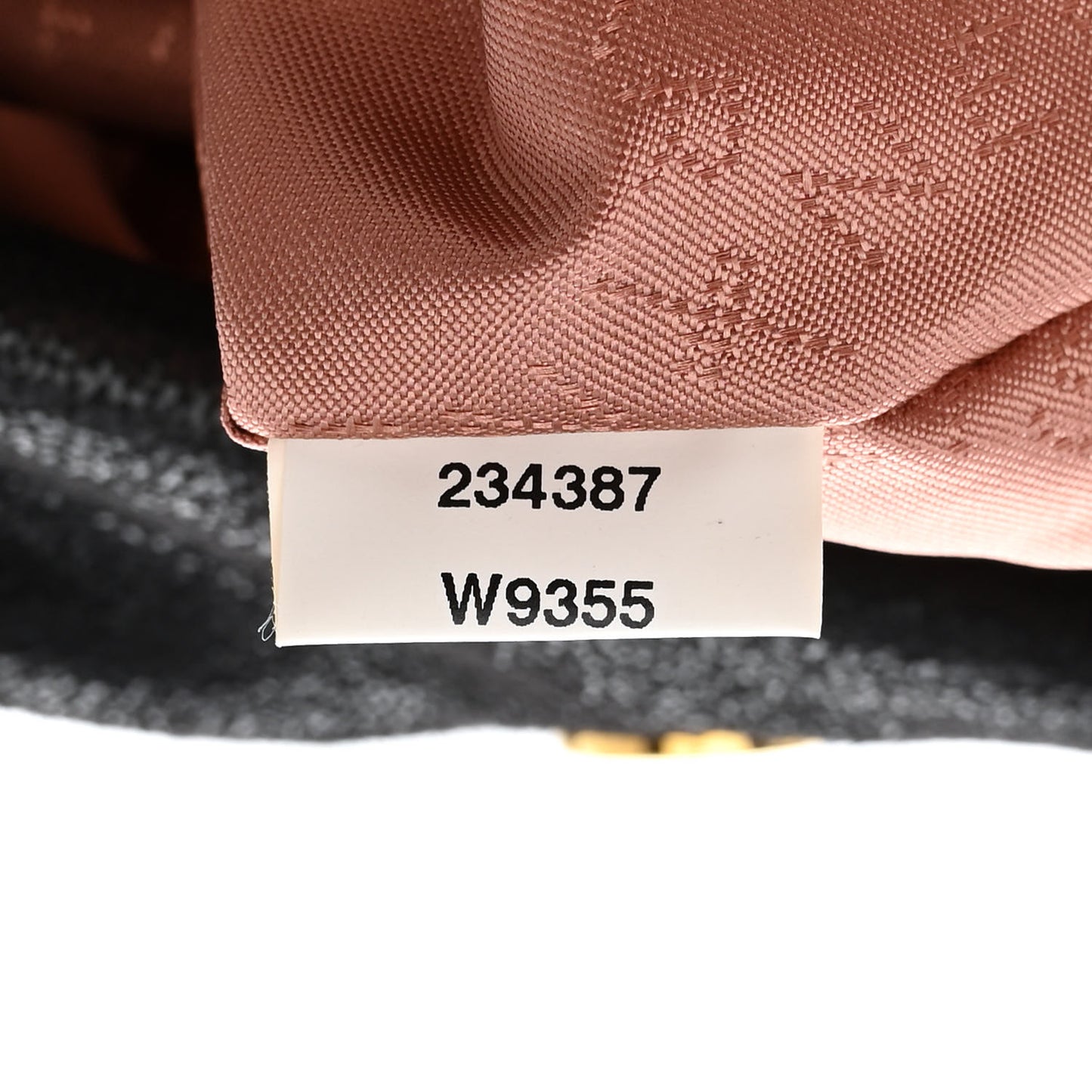 Shaggy Deer Falabella Fold Over Tote Black