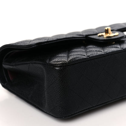 Chanel Caviar Quilted Medium Double Flap Black 8 of 9