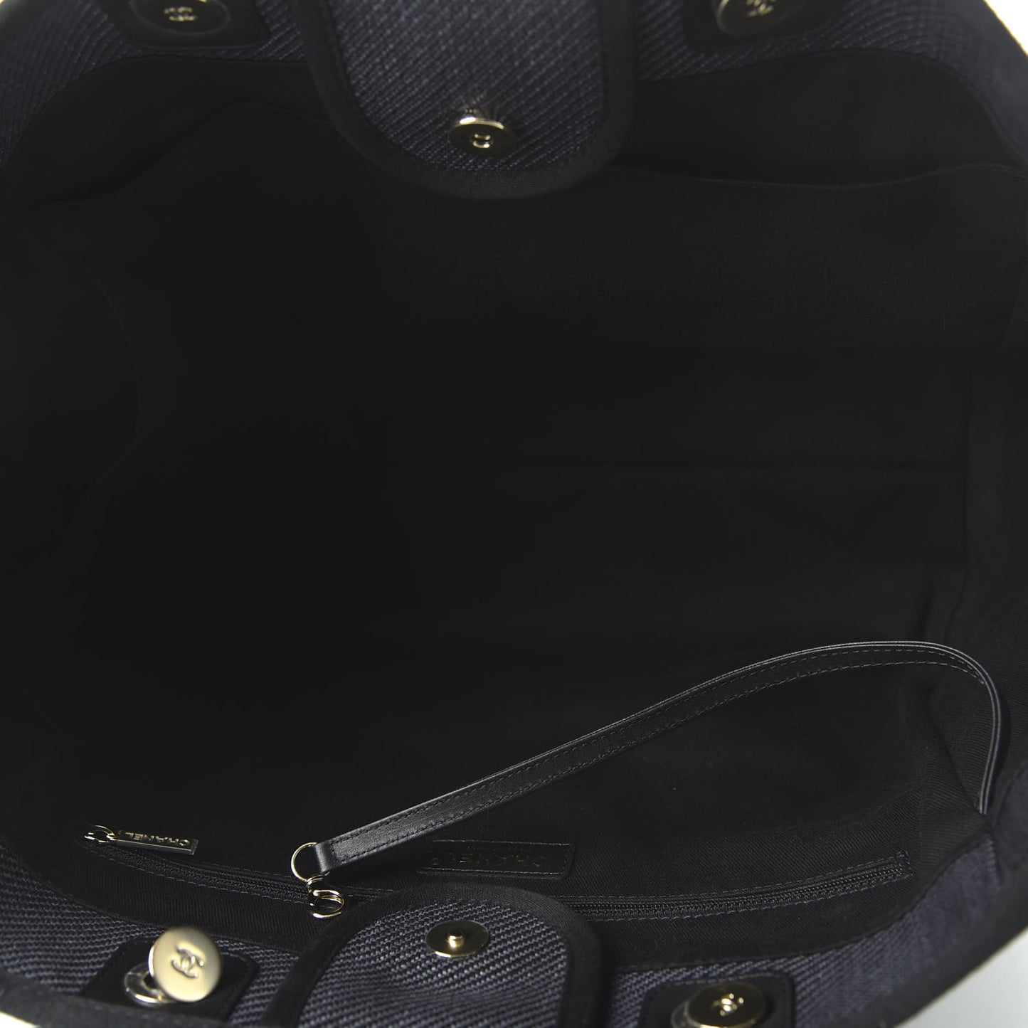Mixed Fibers Medium Deauville Tote Black
