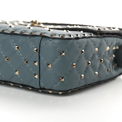 Valentino Garavani Nappa Medium Rockstud Spike Shoulder Bag Giada 9 of 12