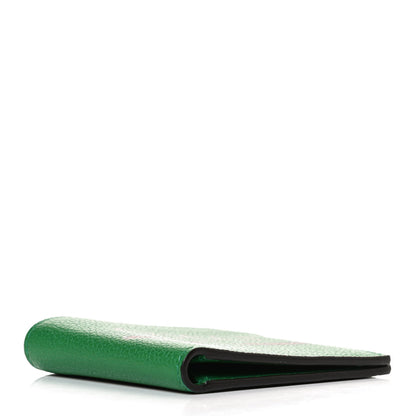 Gucci Calfskin Logo Bi-Fold Wallet Green 4 of 7