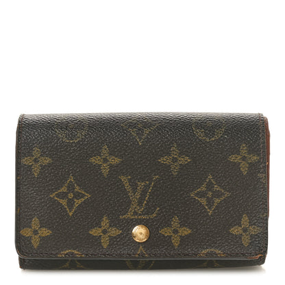 Louis Vuitton Monogram Porte-Monnaie Tresor Wallet 1 of 9
