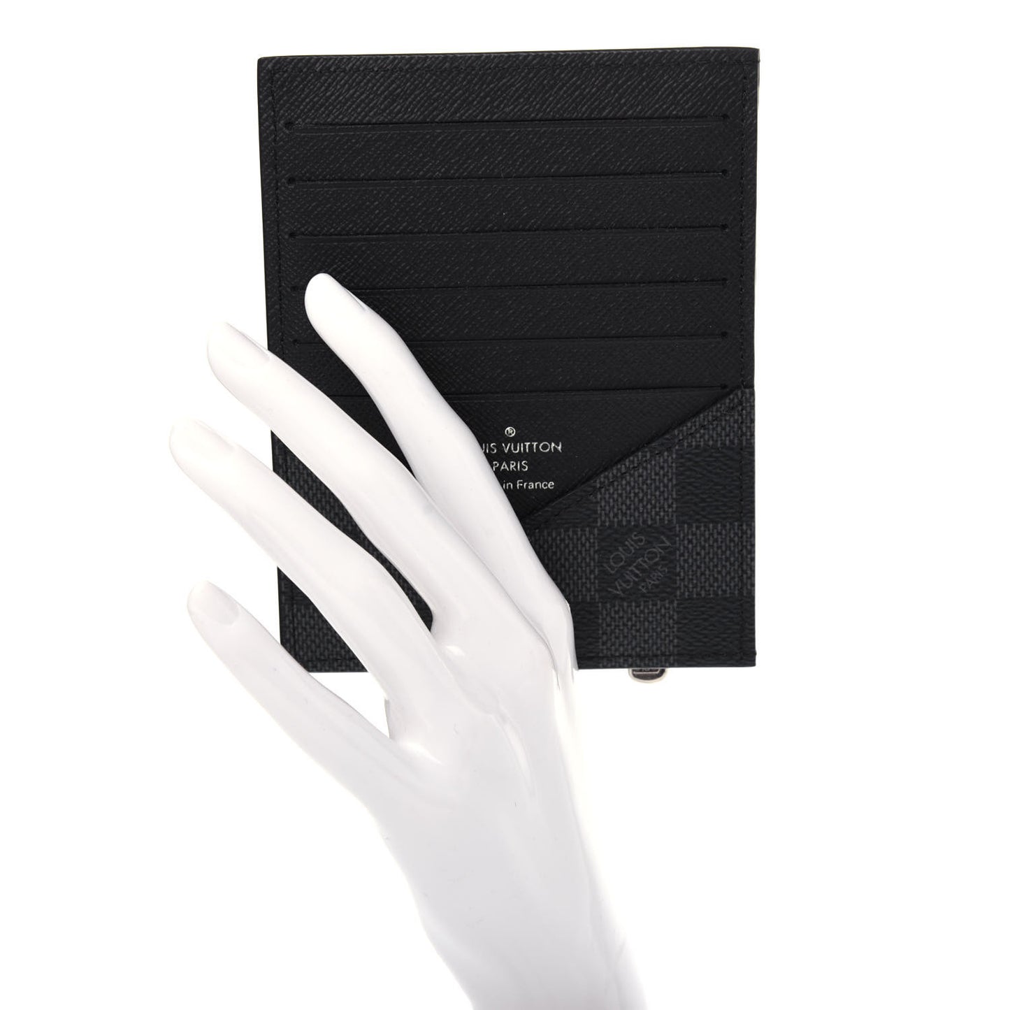 Damier Graphite Zipped ID Card Holder