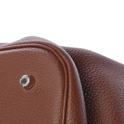 Hermes Taurillon Clemence Picotin Lock TGM Marron D'Inde 10 of 13
