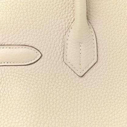 Hermes Taurillon Clemence Birkin 30 Beton 16 of 16