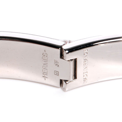 Hermes Enamel Narrow Clic Clac H Bracelet PM Slate 6 of 6