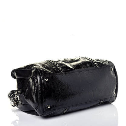 Chanel Patent Calfskin Large Luxe Ligne Tote Black 4 of 9