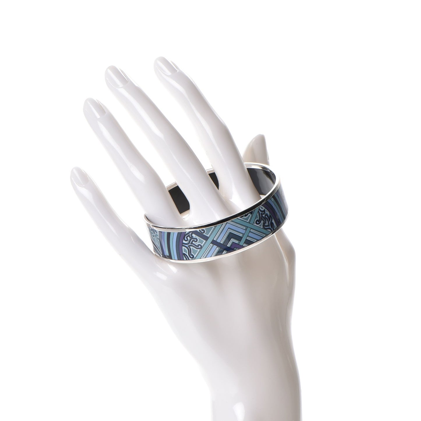 Enamel Printed Wide Larbe Du Vent Bracelet 65 Encres