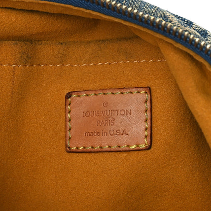 Louis Vuitton Monogram Denim Baggy PM Blue 7 of 12