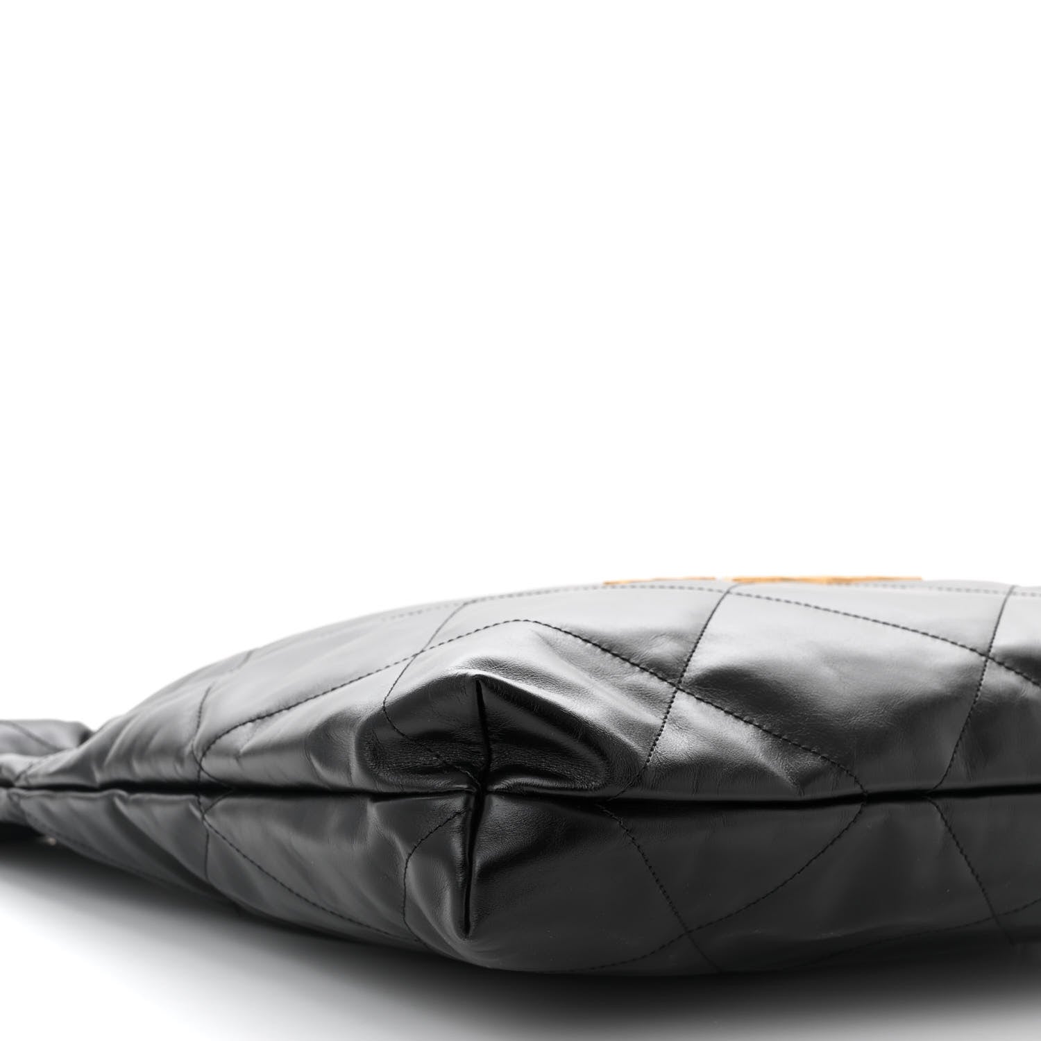 Chanel Shiny Calfskin Quilted Chanel 22 Black 10 of 12