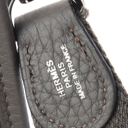 Hermes Taurillon Clemence Evelyne TPM Etain 10 of 11