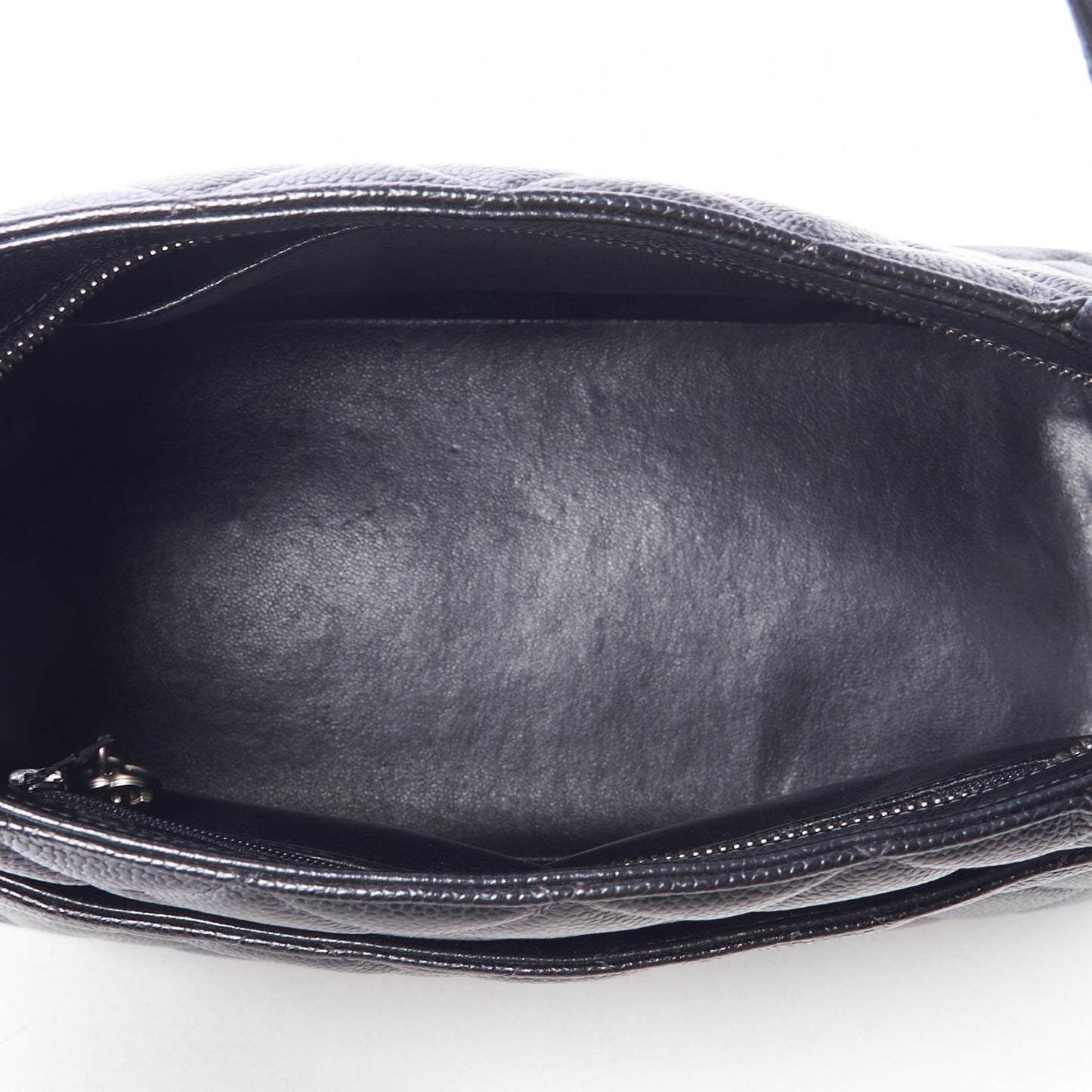 Caviar Quilted Medallion Tote Black