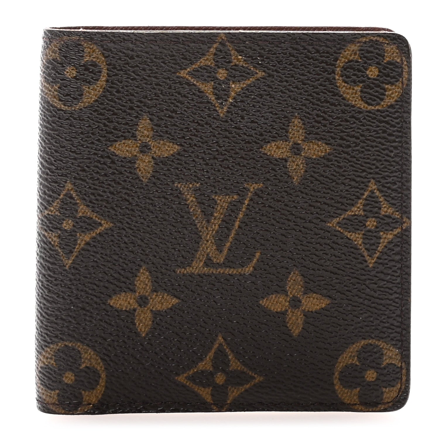 Louis Vuitton Monogram Mens Billfold Wallet 6 Credit Card Slots 1 of 12