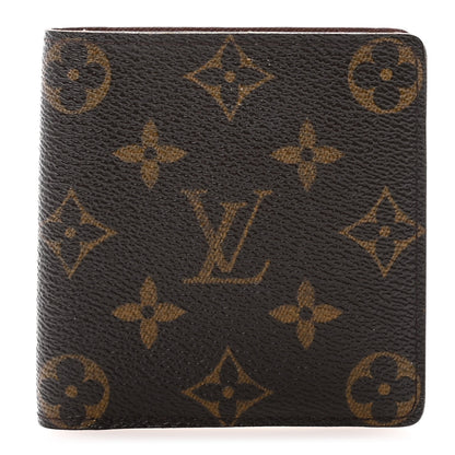 Louis Vuitton Monogram Mens Billfold Wallet 6 Credit Card Slots 1 of 12