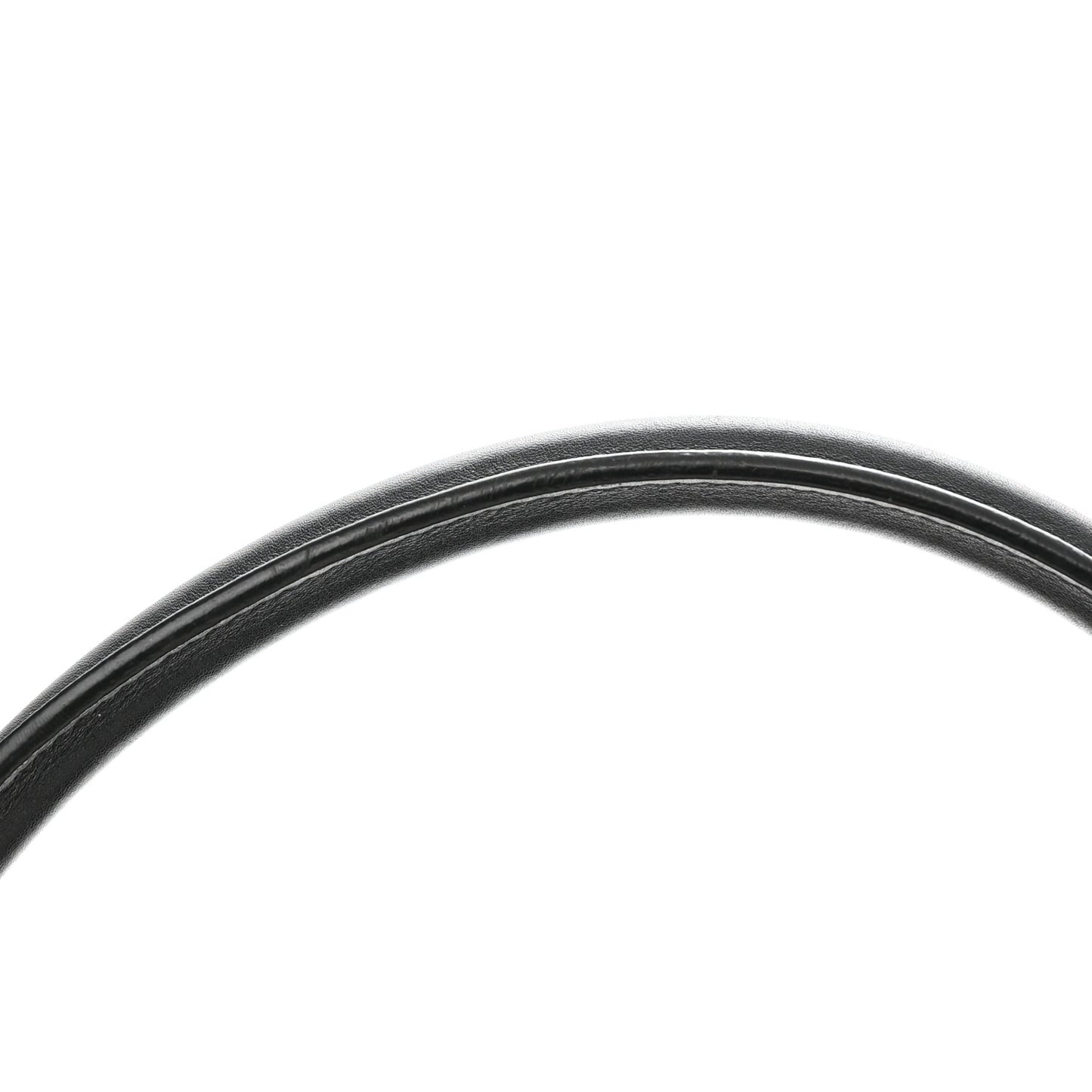 Crocodile Embossed Calfskin Suede Medium Trapeze Black