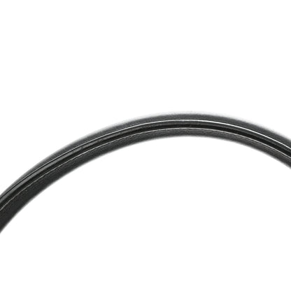 Celine Crocodile Embossed Calfskin Suede Medium Trapeze Black 11 of 15