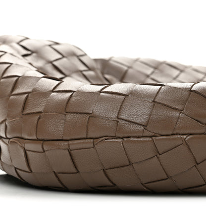 Bottega Veneta Nappa Intrecciato Teen Jodie Hobo Dark Taupe 9 of 10