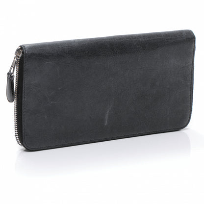 Balenciaga Agneau Compagnon Wallet GSH Anthracite 3 of 7